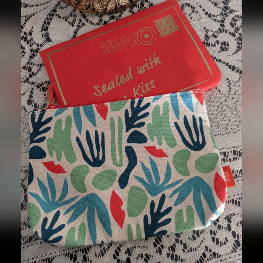 Fashion Cosmetic Makeup Red Travel Bag Pouch Swag Gift Love Accessories